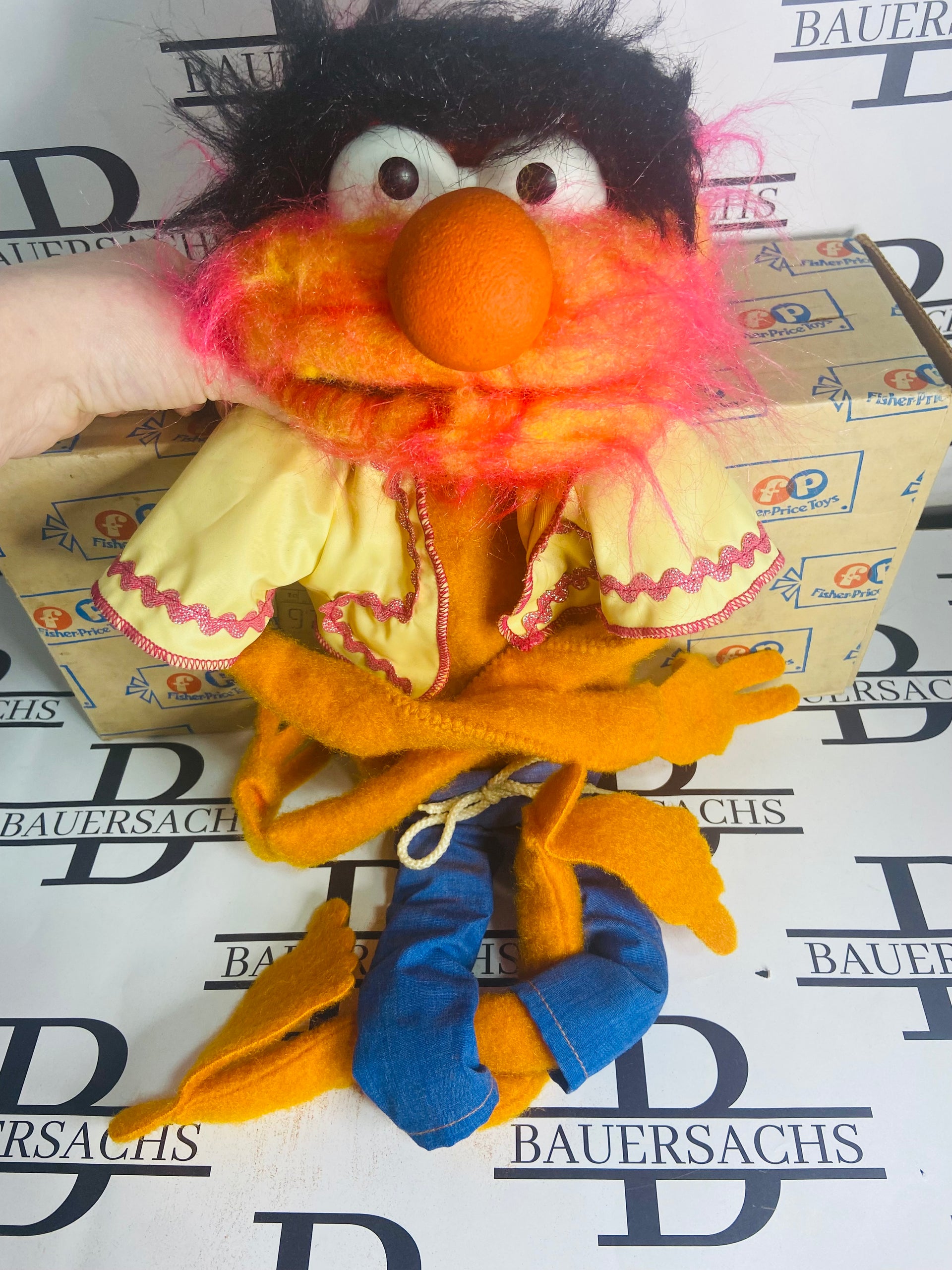 Fisher Price, Jim Henson, Muppets, Animal Puppet in box