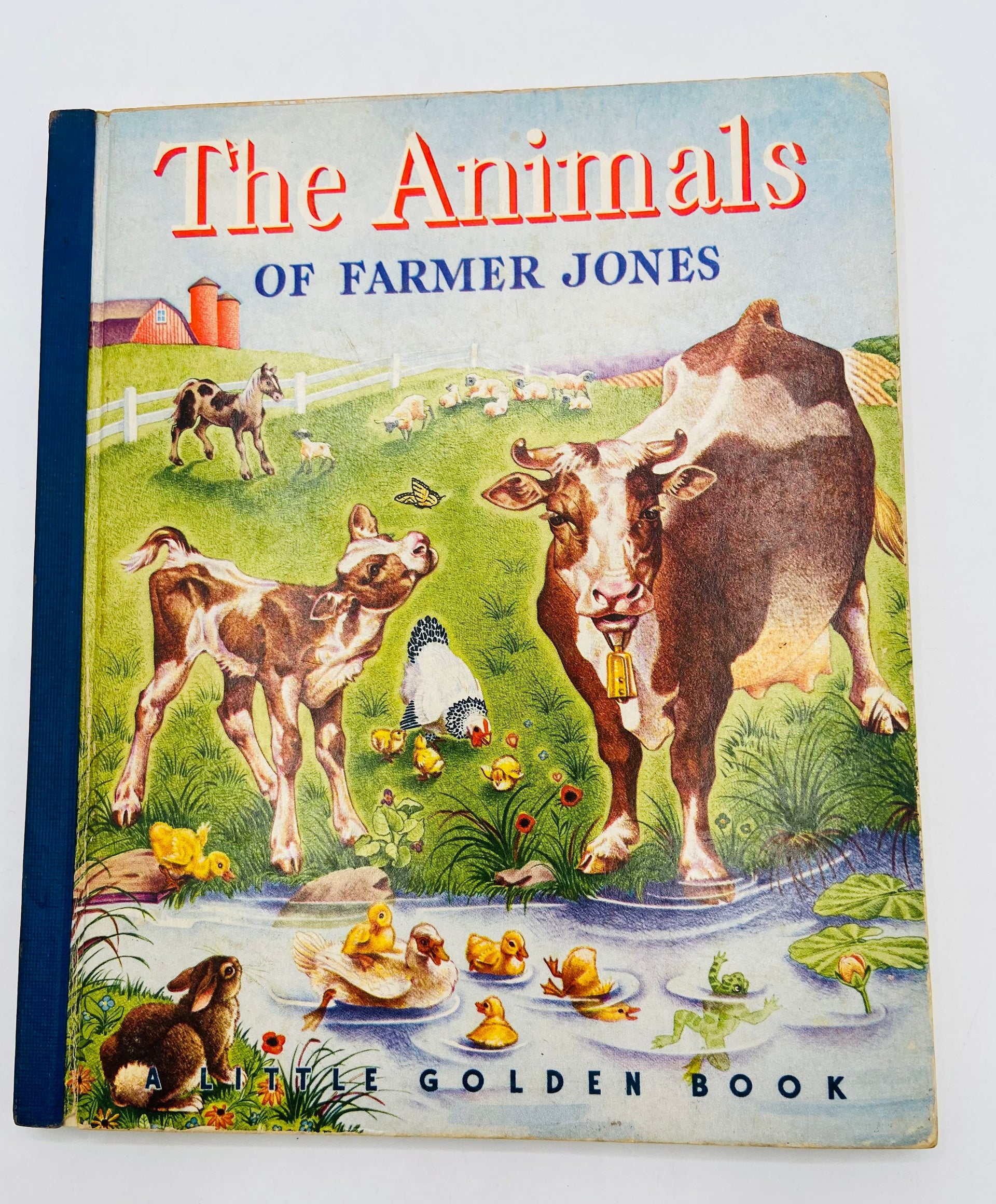 The Animals of Farmer Jones Vintage Little Golden Book