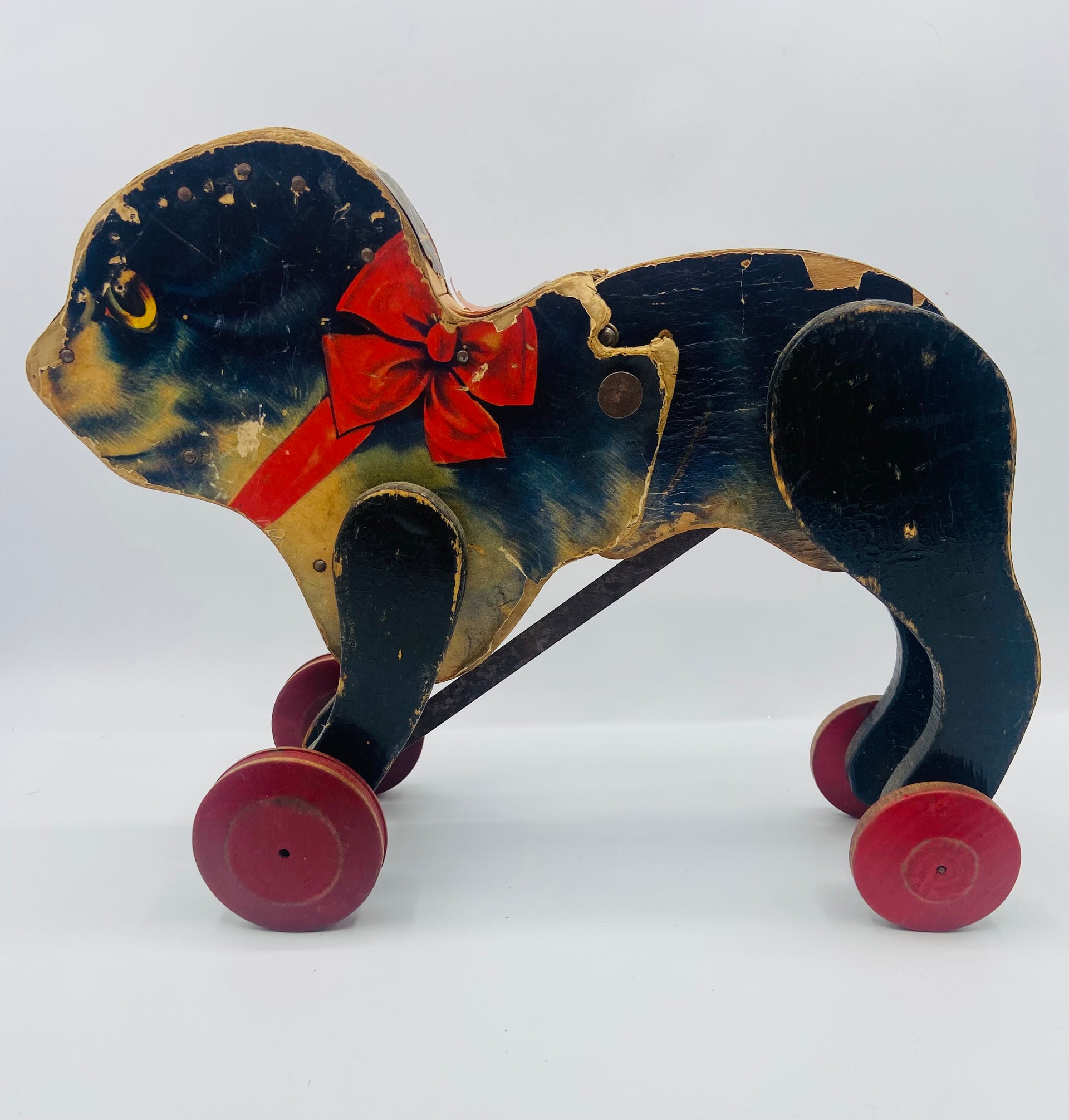 Happy Tabby Cat Pull Toy by All Fair Toys 1932