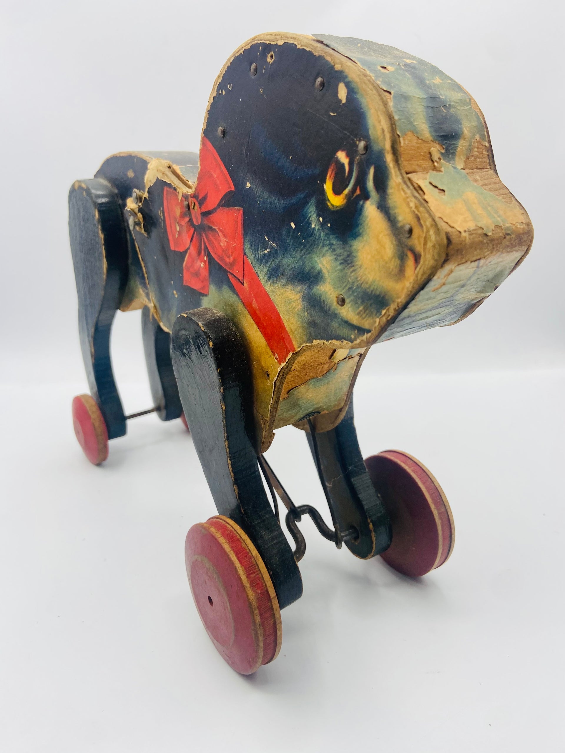 Happy Tabby Cat Pull Toy by All Fair Toys 1932