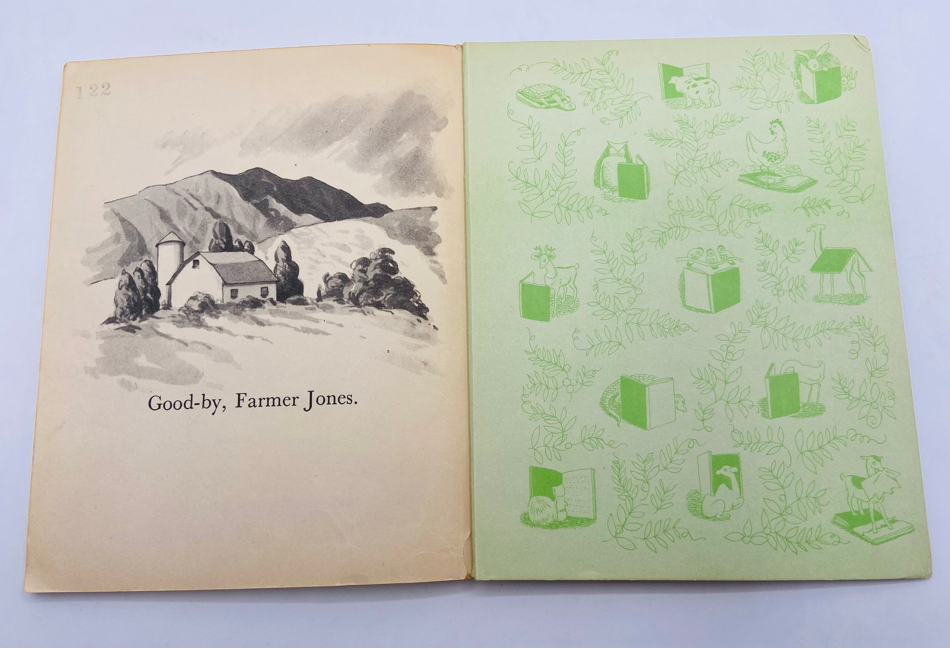 The Animals of Farmer Jones Vintage Little Golden Book