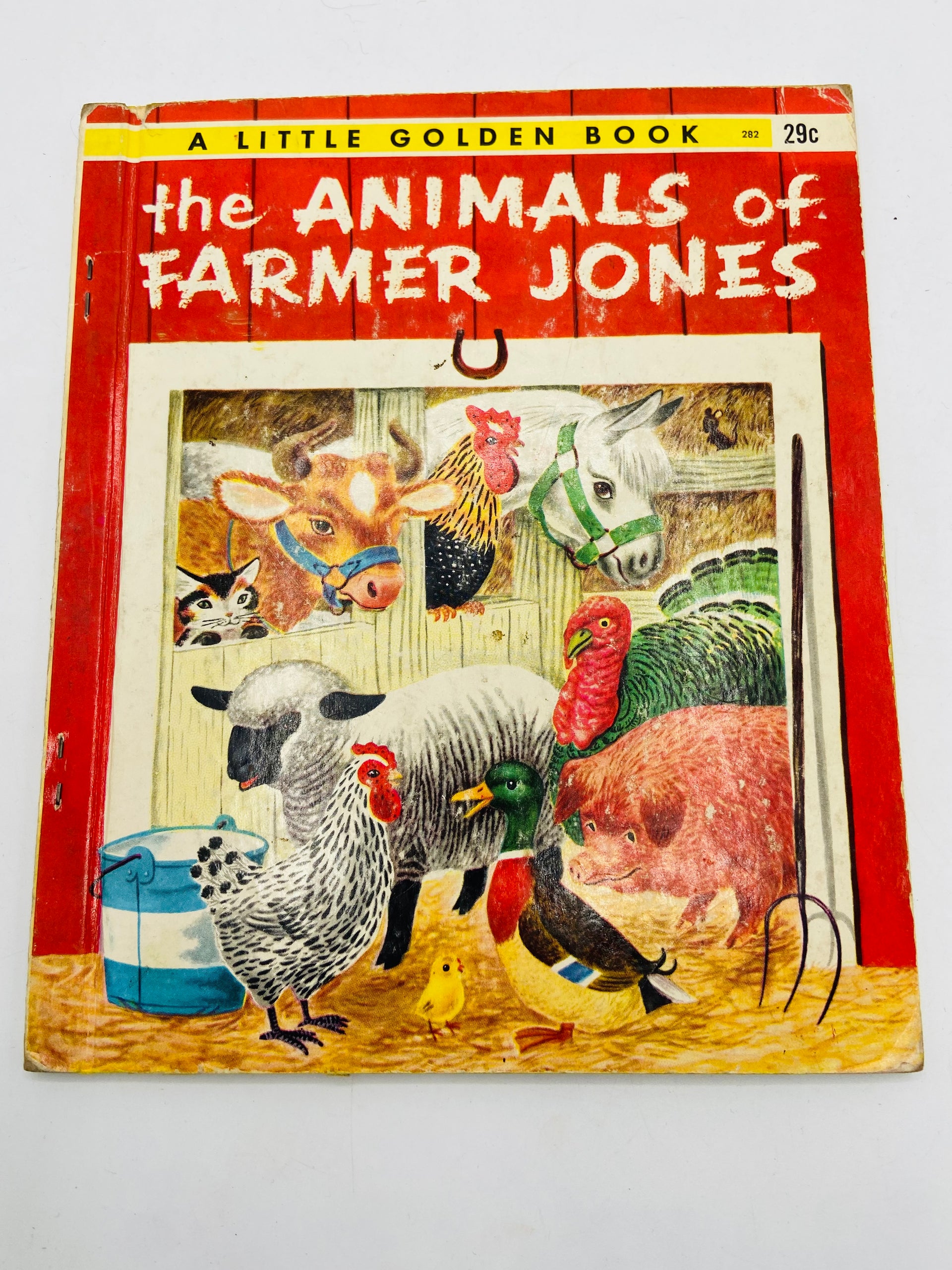 The Animals of Farmer Jones Little Golden Book