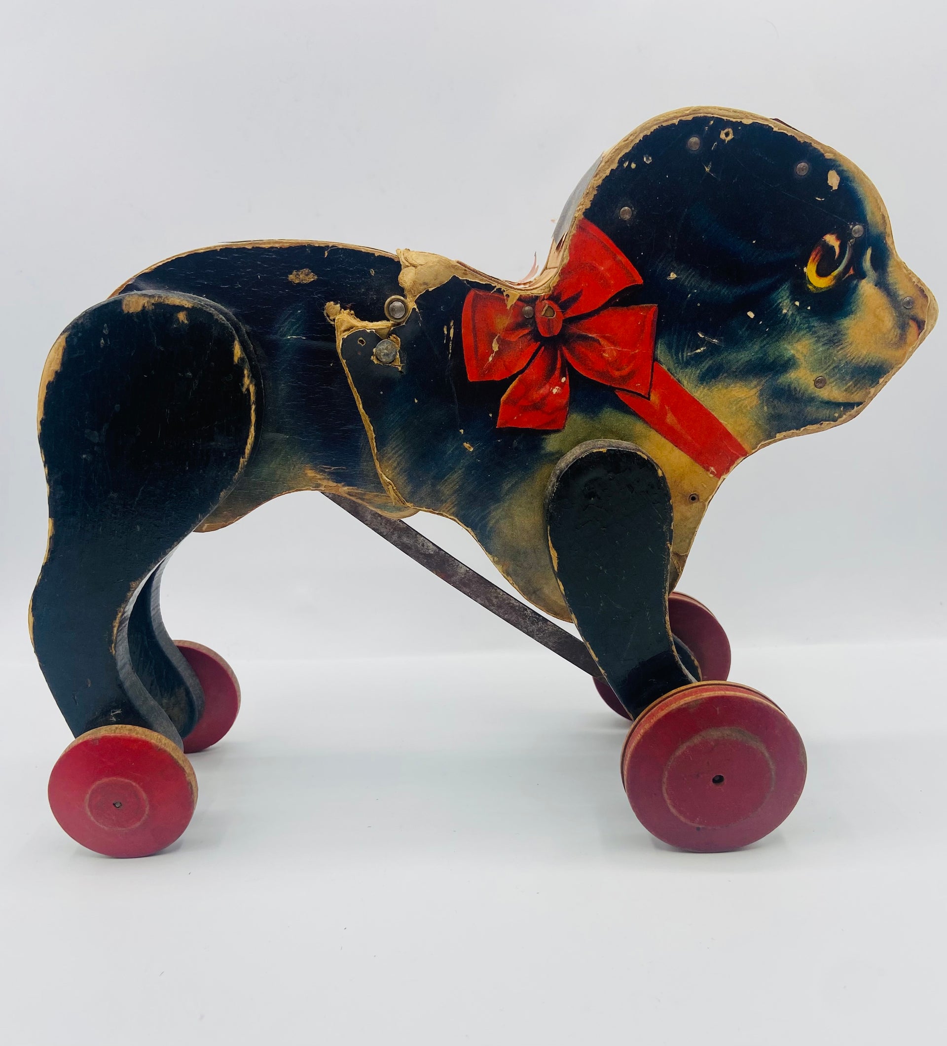 Happy Tabby Cat Pull Toy by All Fair Toys 1932