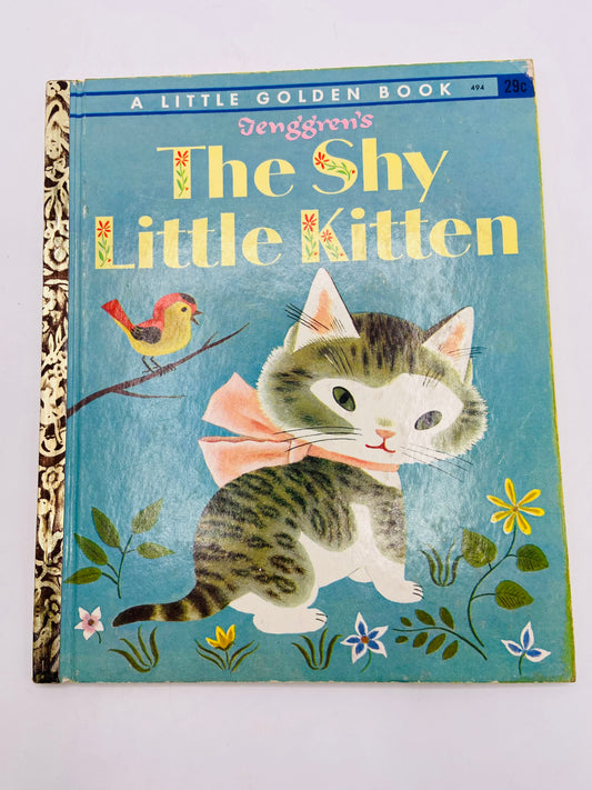 The Shy Little Kitten Little Golden Book