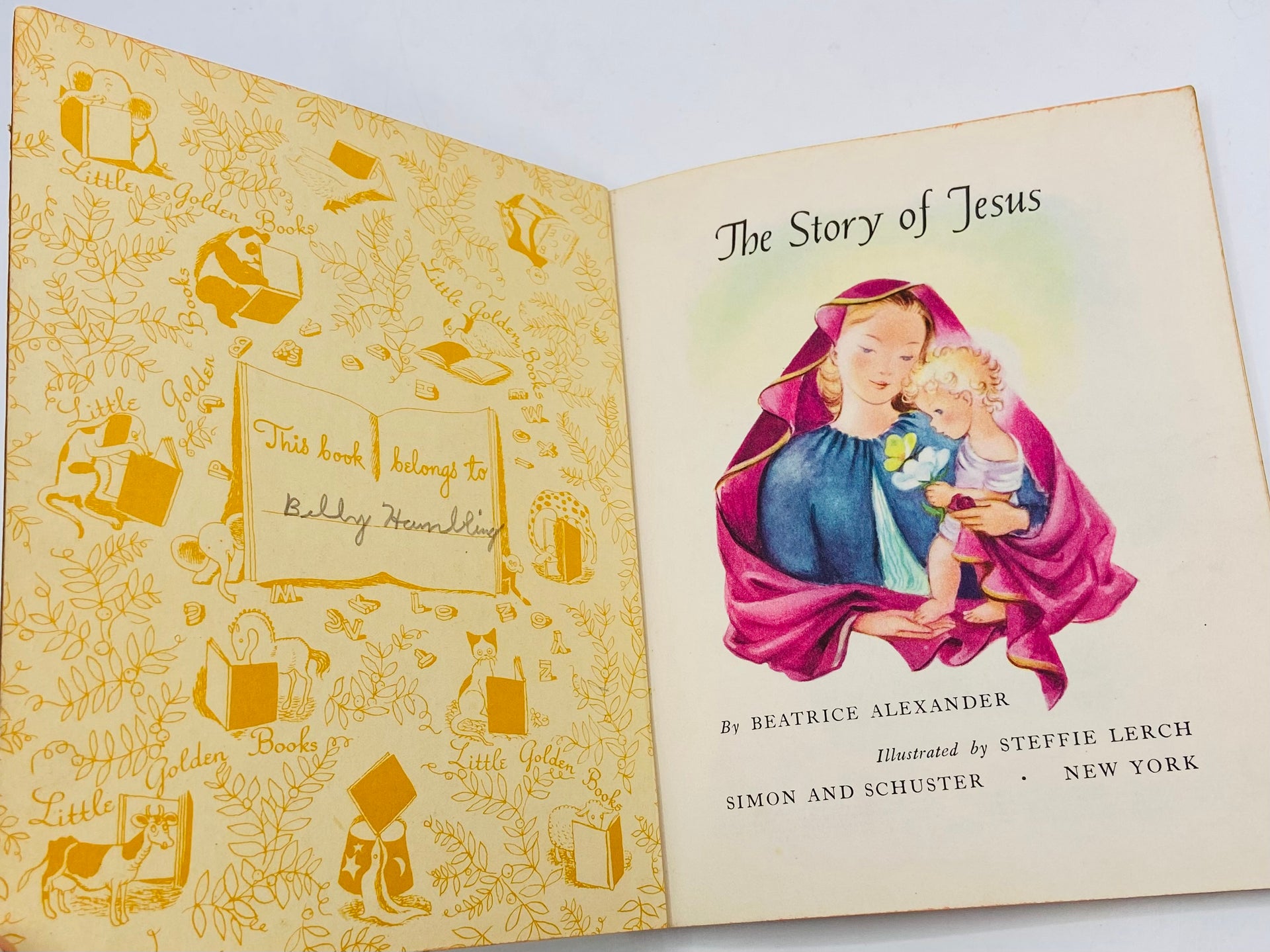 The Story of Jesus Little Golden Book F Edition