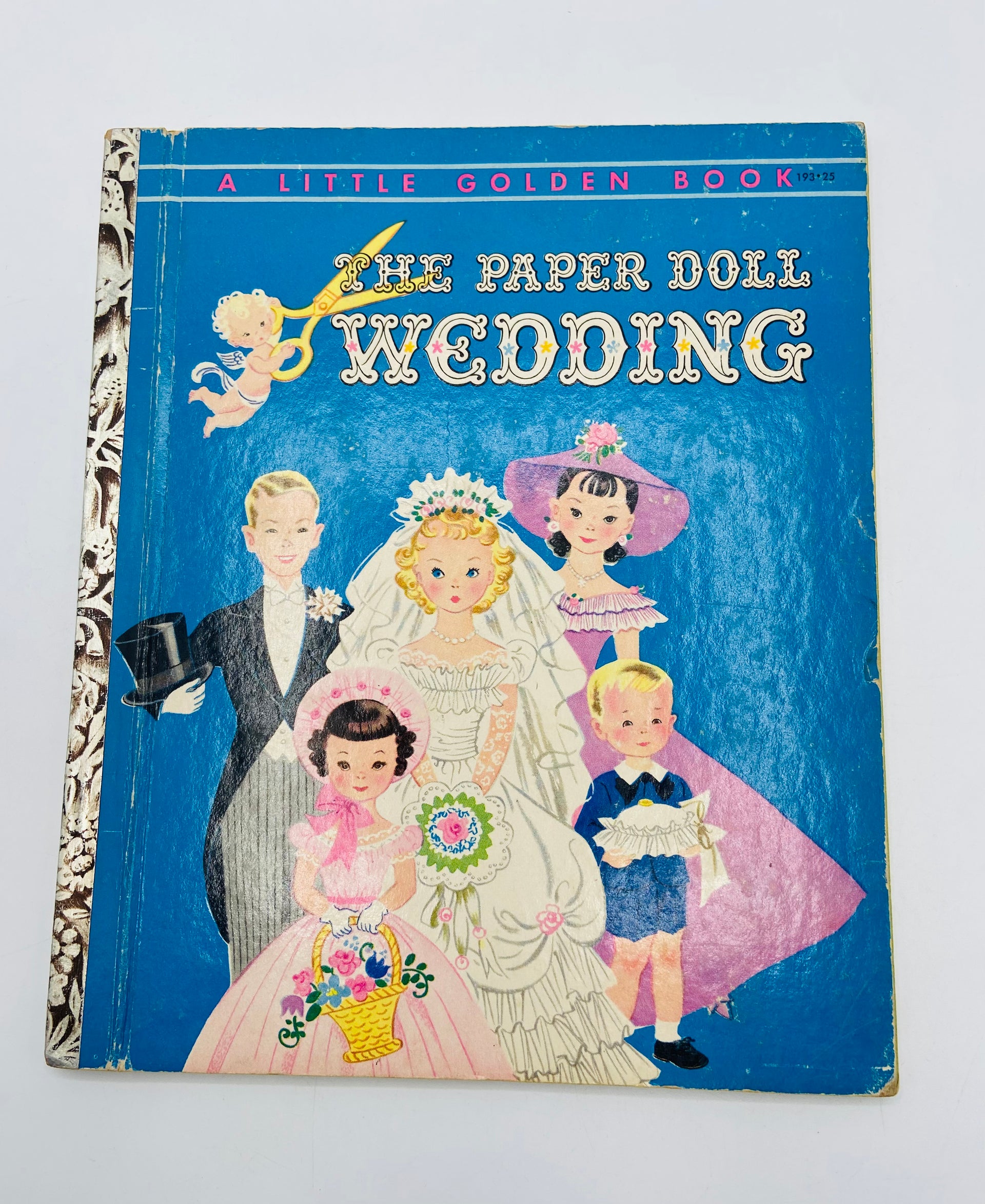 A Little Golden Book The Paper Doll Wedding First Edition