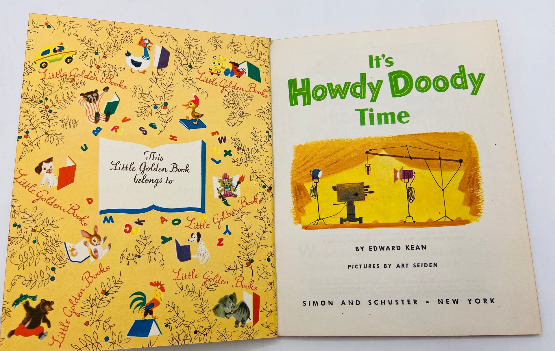 Little Golden Book It’s Howdy Doody Time