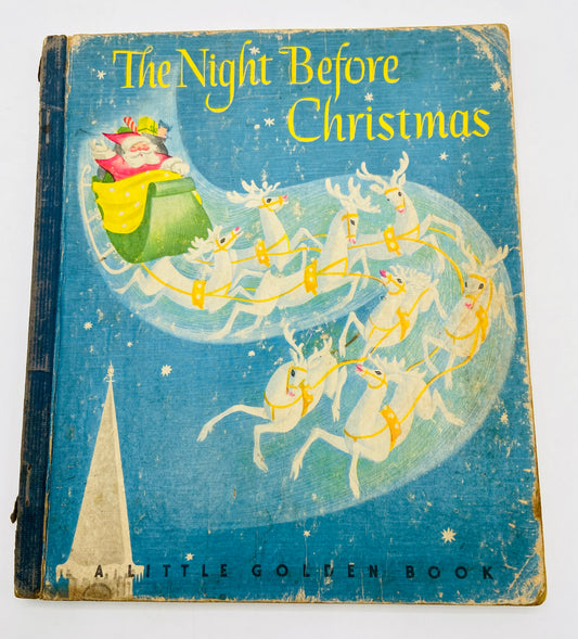The Night Before Christmas Little Golden Book First Edition