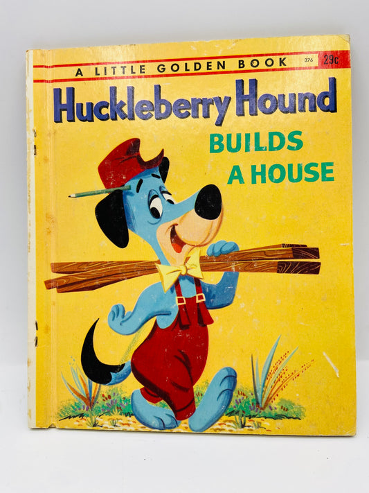 Huckleberry Hound Builds a House Little Golden Book Bauersachs’ Timeless Toys
