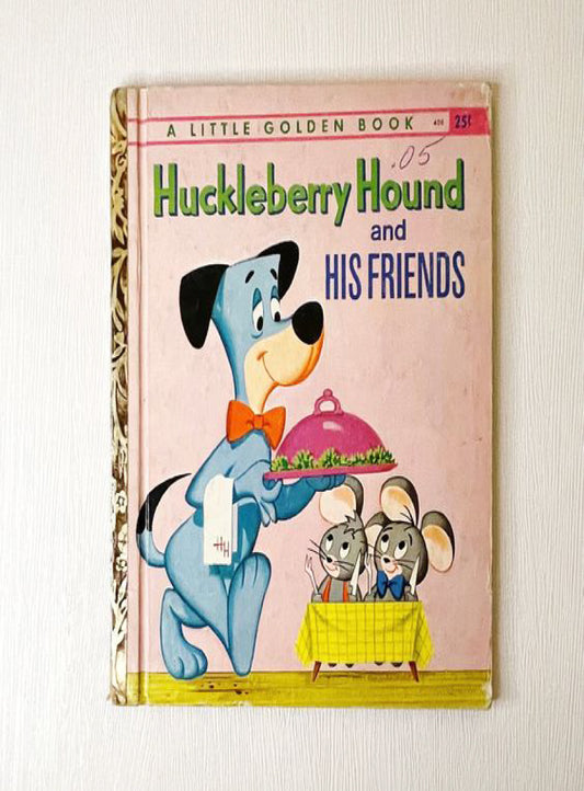 Huckleberry Hound and His Friends Little Golden Book Bauersachs’ Timeless Toys