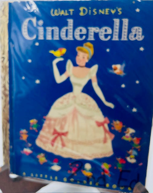 Little Golden Book Vintage Cinderella Bauersachs’ Timeless Toys