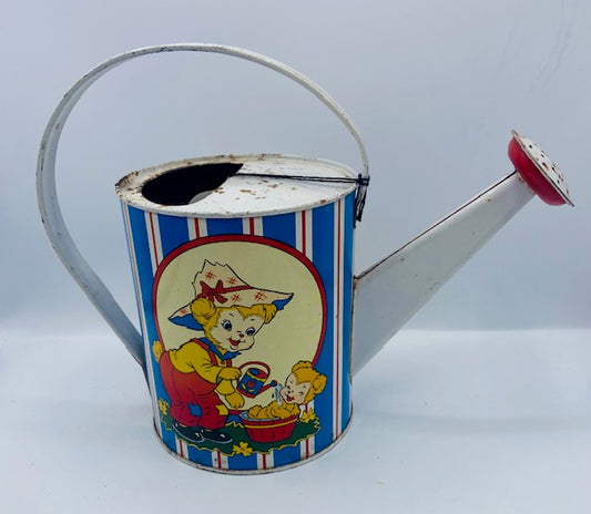 Ohio Art Small Blue Tin Toy Watering Can Bauersachs’ Timeless Toys