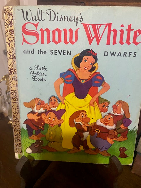 Snow White Vintage Little Golden Book Bauersachs’ Timeless Toys