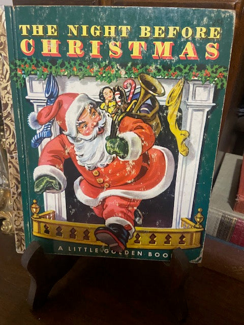 The Night Before Christmas Vintage Little Golden Book Bauersachs’ Timeless Toys