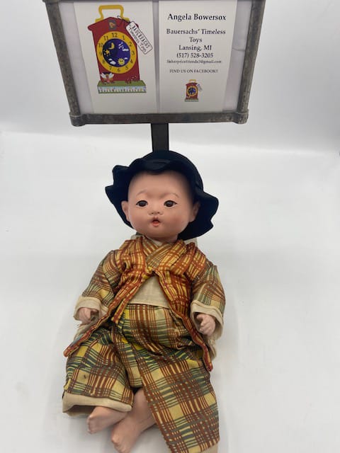 Vintage Asian Doll 2 Bauersachs’ Timeless Toys
