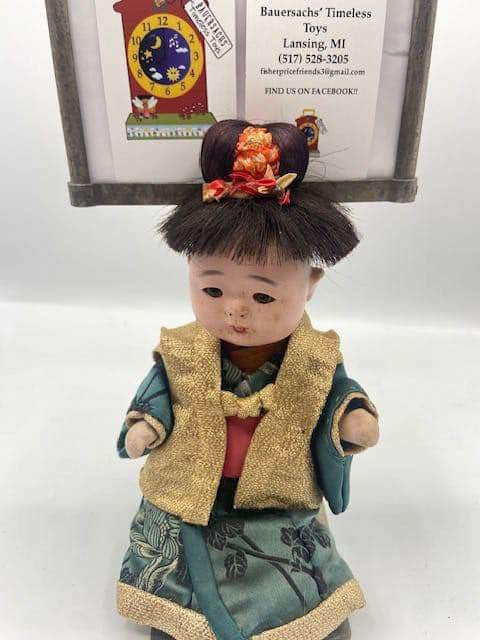 Vintage Asian Doll 3 Bauersachs’ Timeless Toys
