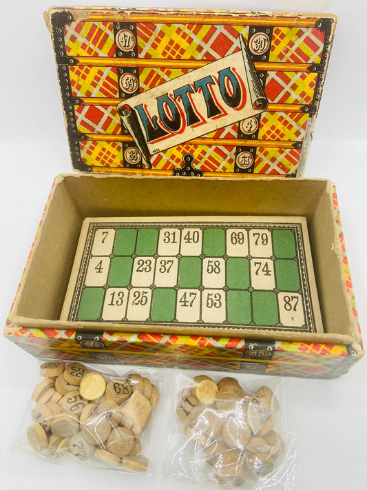 Vintage Lotto Game Bauersachs’ Timeless Toys