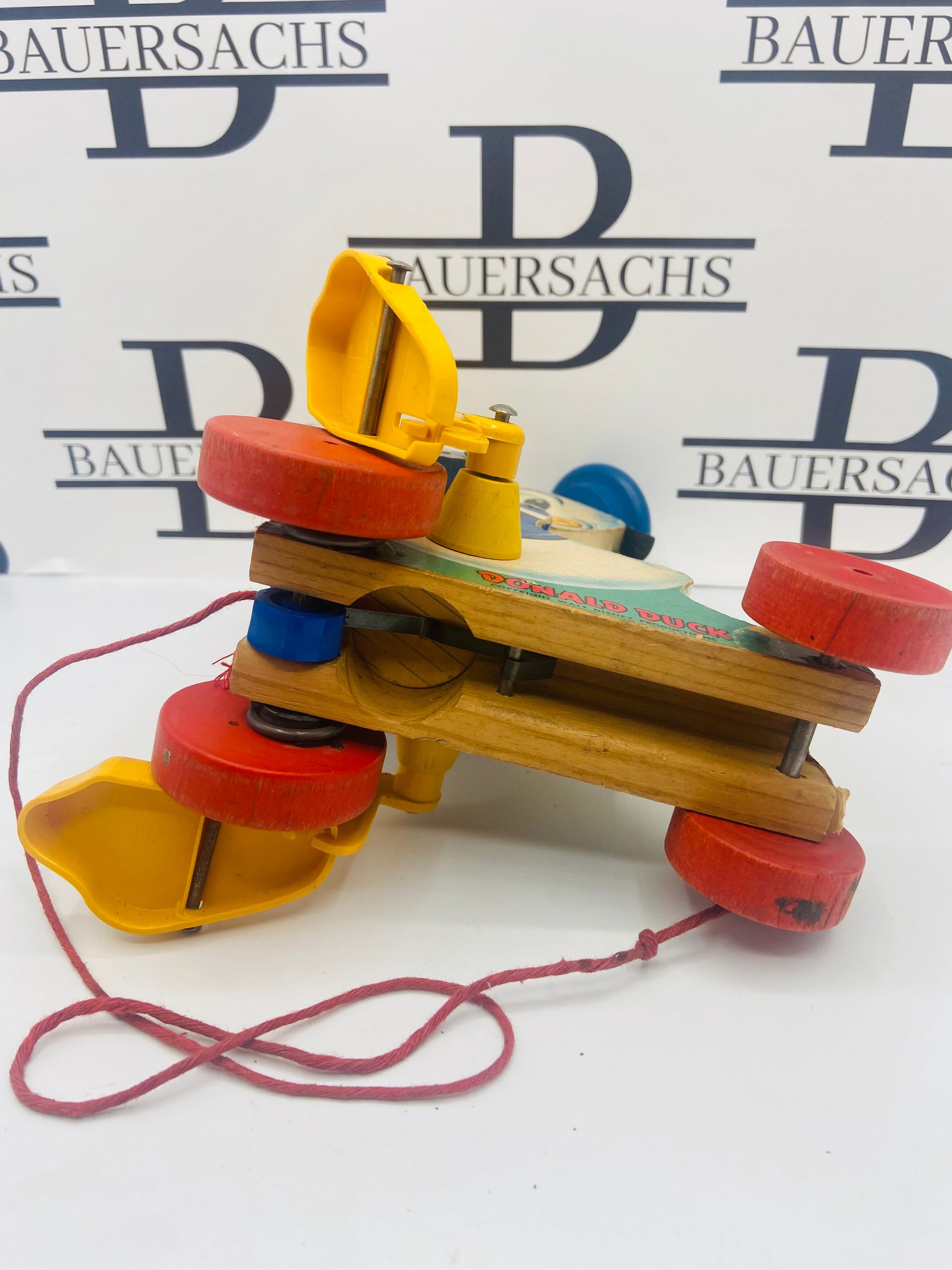 Fisher Price Pull Toy: Talking Donald Duck Disney #765