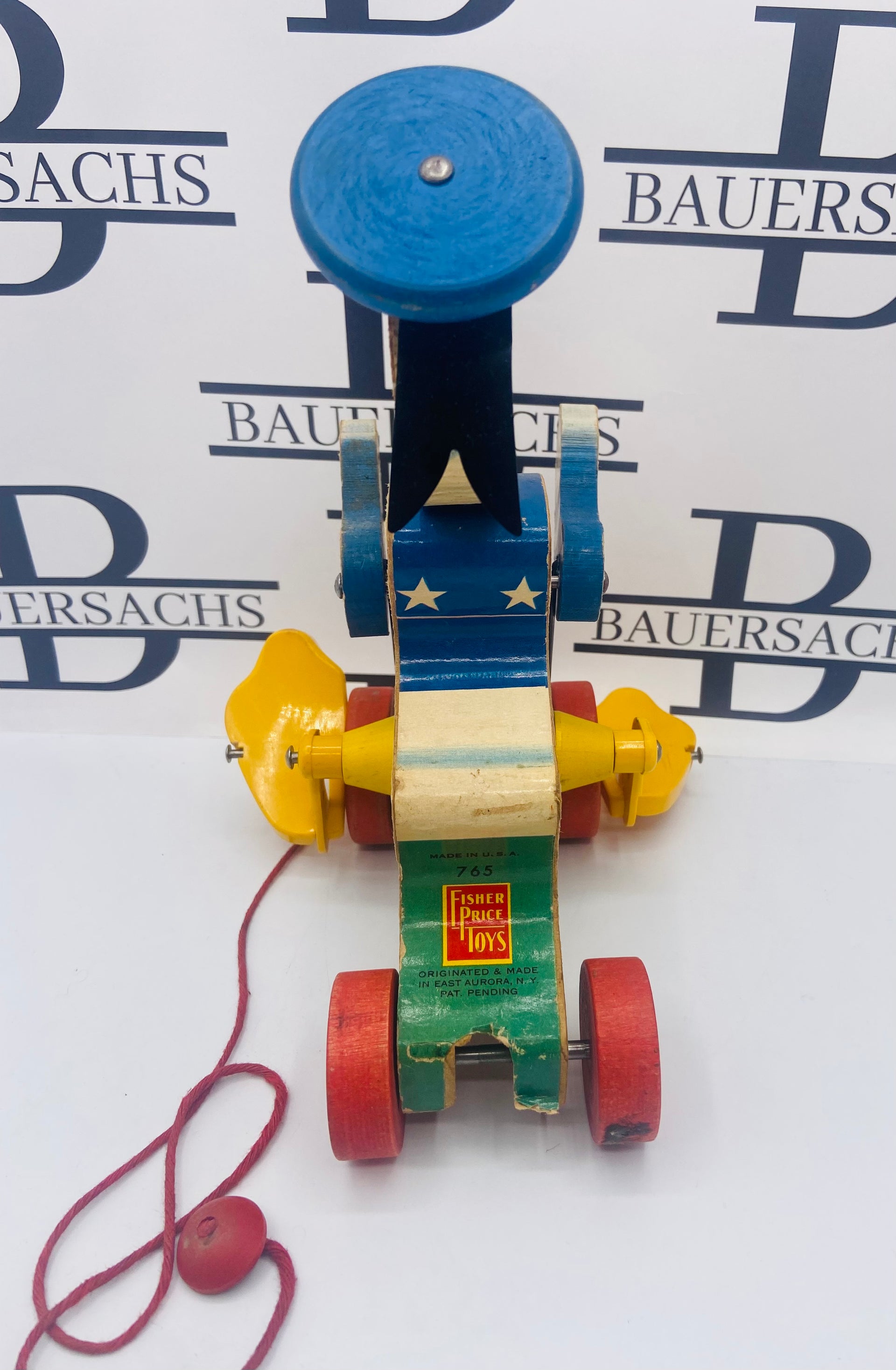 Fisher Price Pull Toy: Talking Donald Duck Disney #765