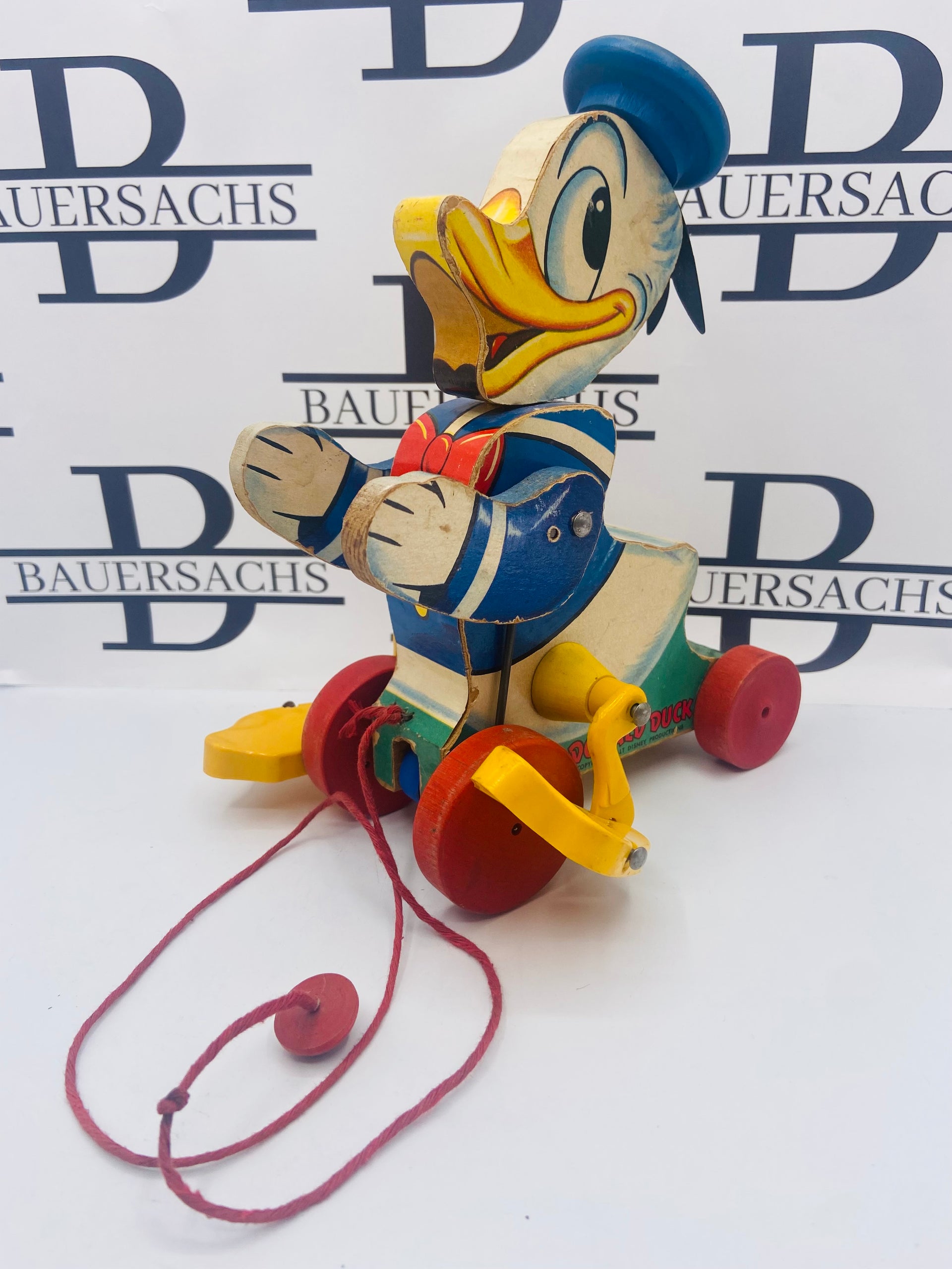 Fisher Price Pull Toy: Talking Donald Duck Disney #765