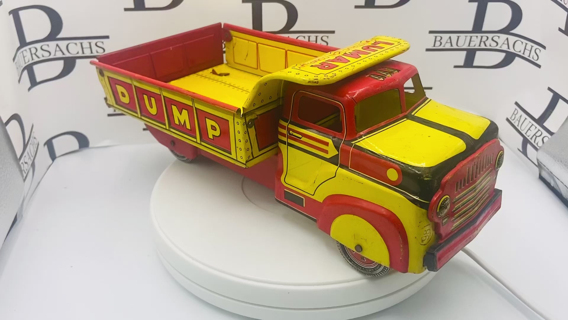 Pressed Steel Lumar Dump Truck by Marx